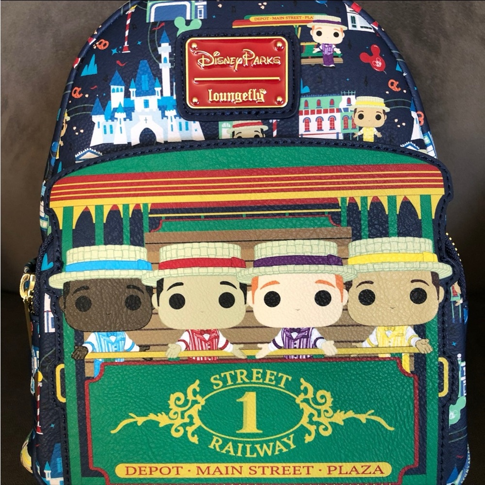 Loungefly Disney Parks Dapper Dans Backpack